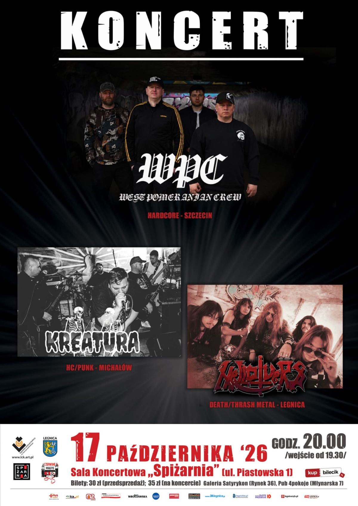 Koncert WPC Kreatura Hell Divers Koncert WPC Kreatura Hell Divers