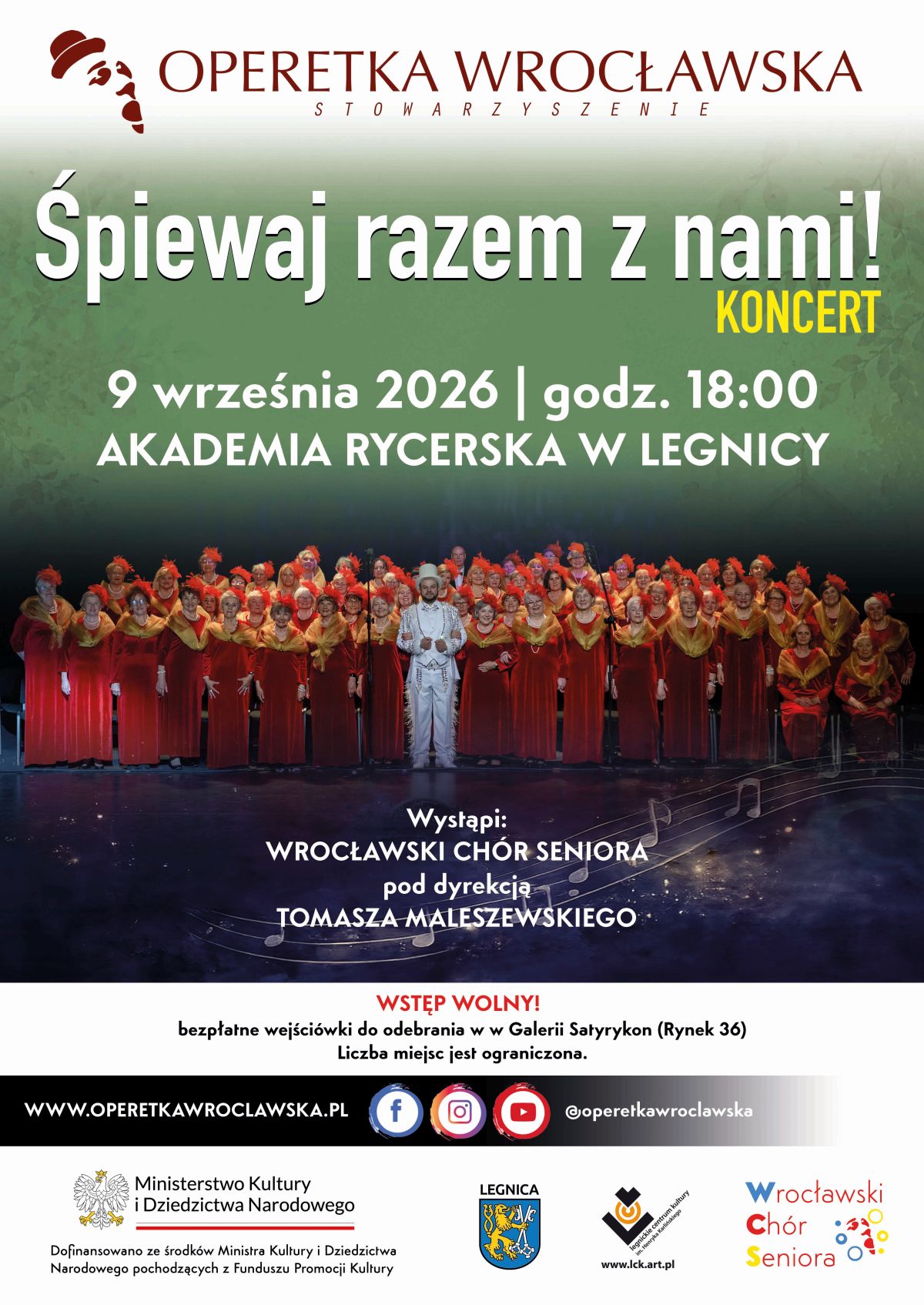 Śpiewaj razem z nami - 9.9.2026 Śpiewaj razem z nami - 9.9.2026