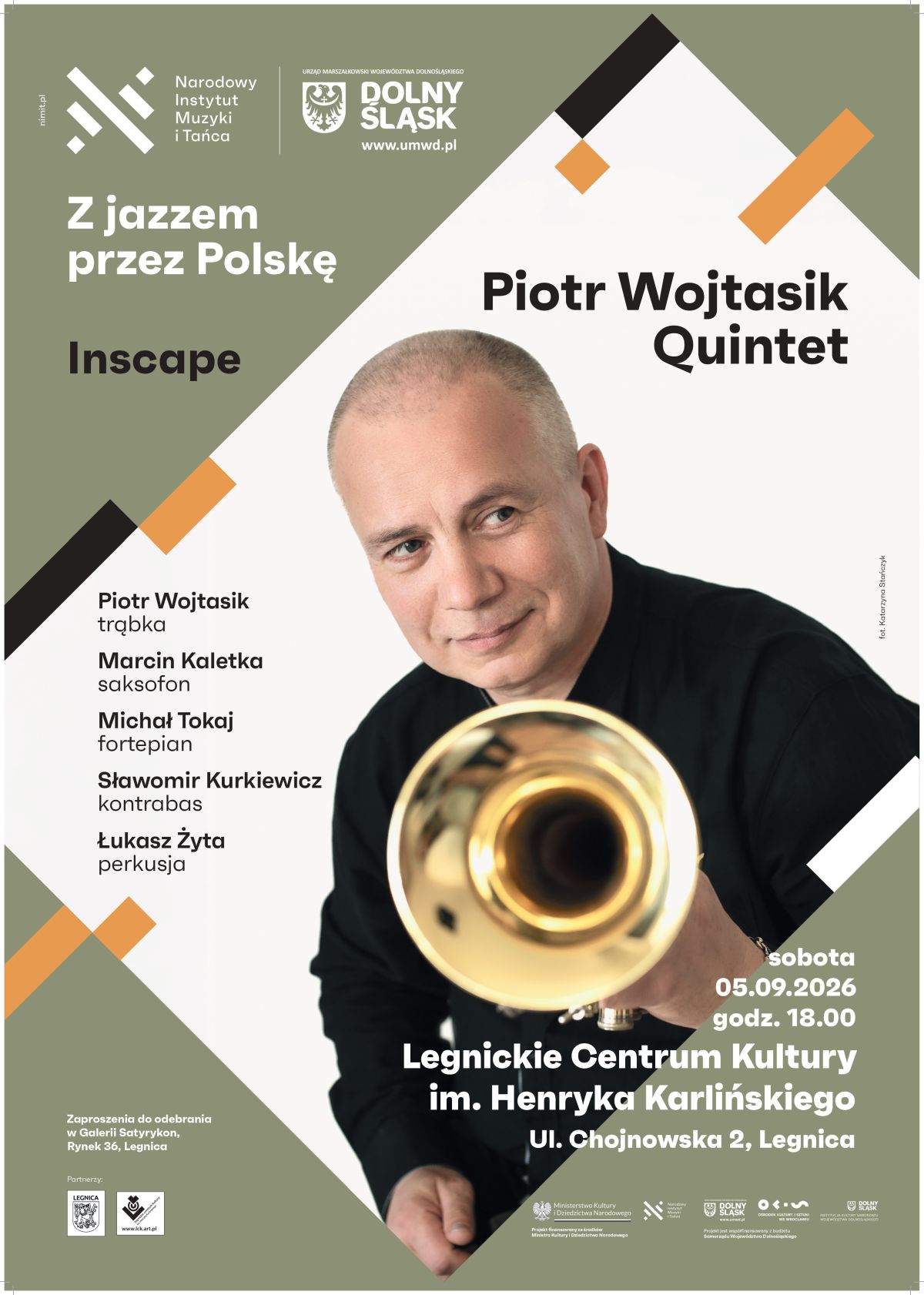 Piotr Wojtasik Quintet - Inscape 5.9.2026 Piotr Wojtasik Quintet - Inscape 5.9.2026