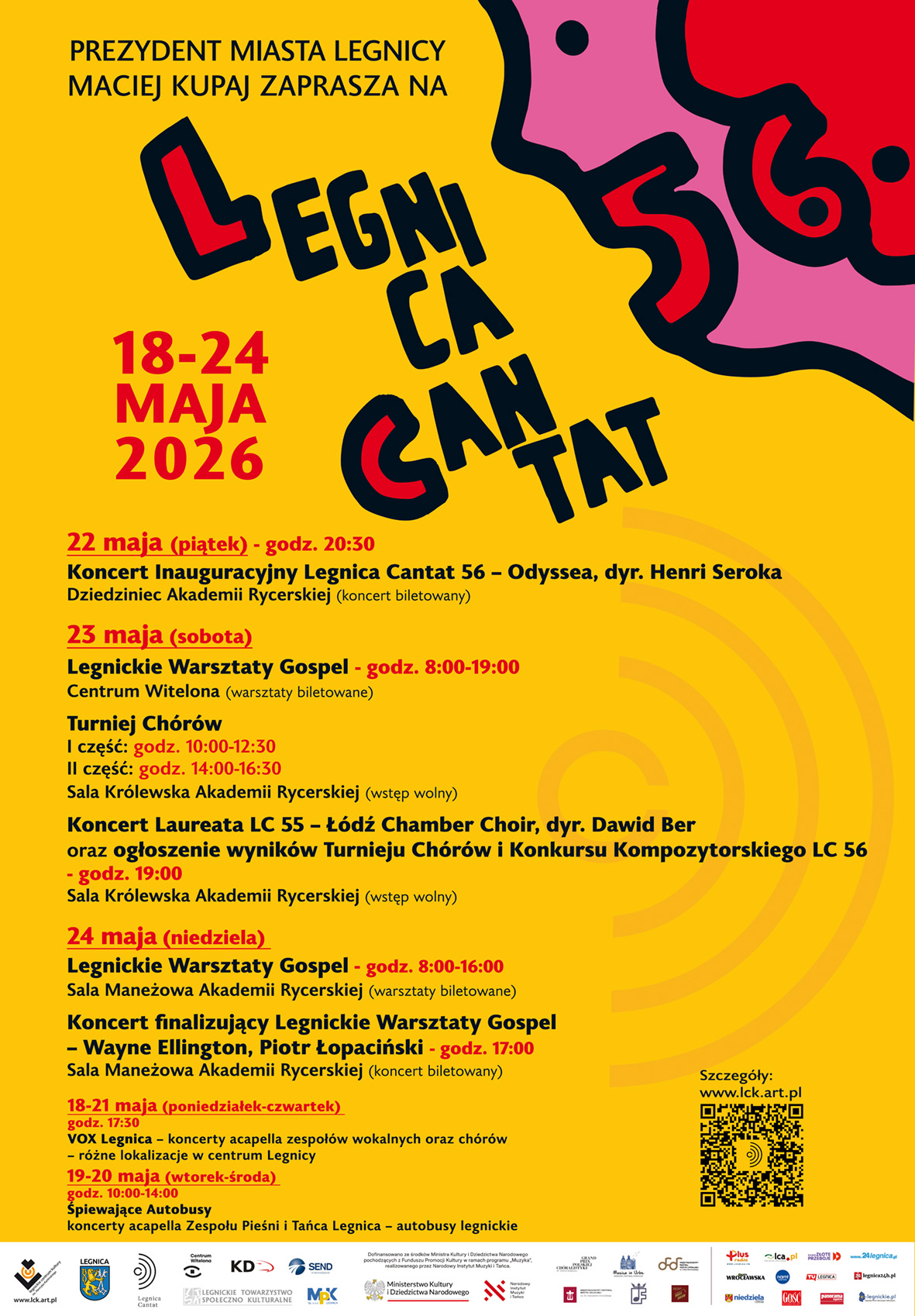 Legnica Cantat 56 - afisz