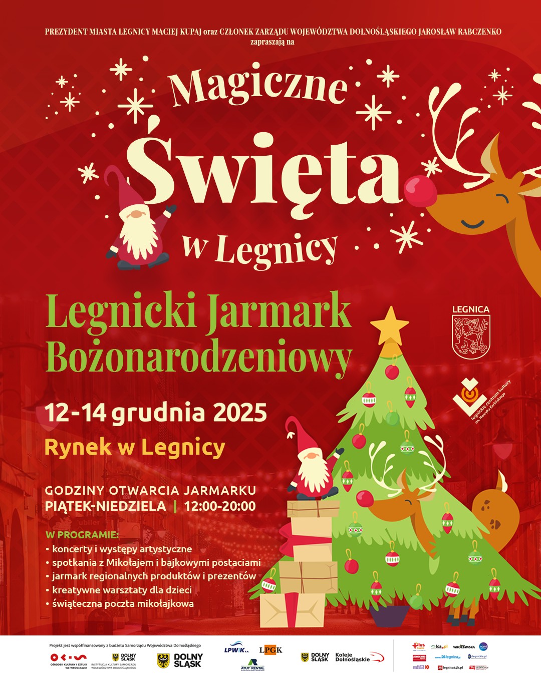 Legnicki Jarmark Bożonarodzeniowy 2025 Legnicki Jarmark Bożonarodzeniowy 2025