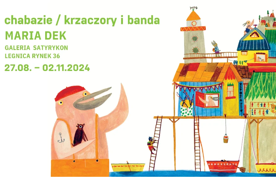 Maria Dek - wystawa "chabazie / krzaczory i banda"