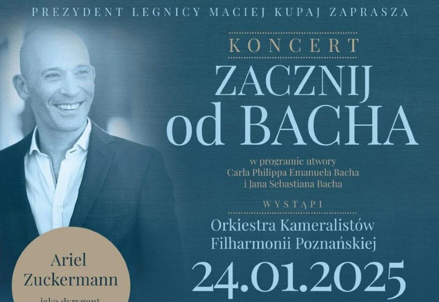 "Zacznij od Bacha" - koncert Orkiestry Kameralistów Filharmonii Poznańskiej (BILETY WYPRZEDANE)