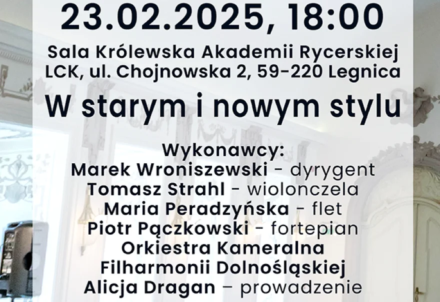 Filharmonia w Królewskiej – „W starym i nowym stylu”
