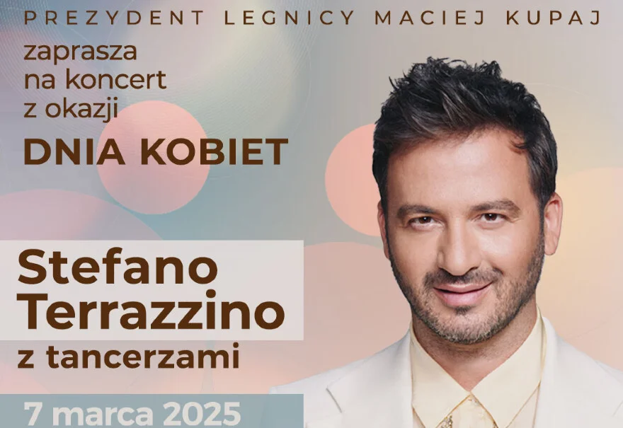 Stefano Terrazzino z tancerzami - koncert na Dzień Kobiet (BILETY WYPRZEDANE)