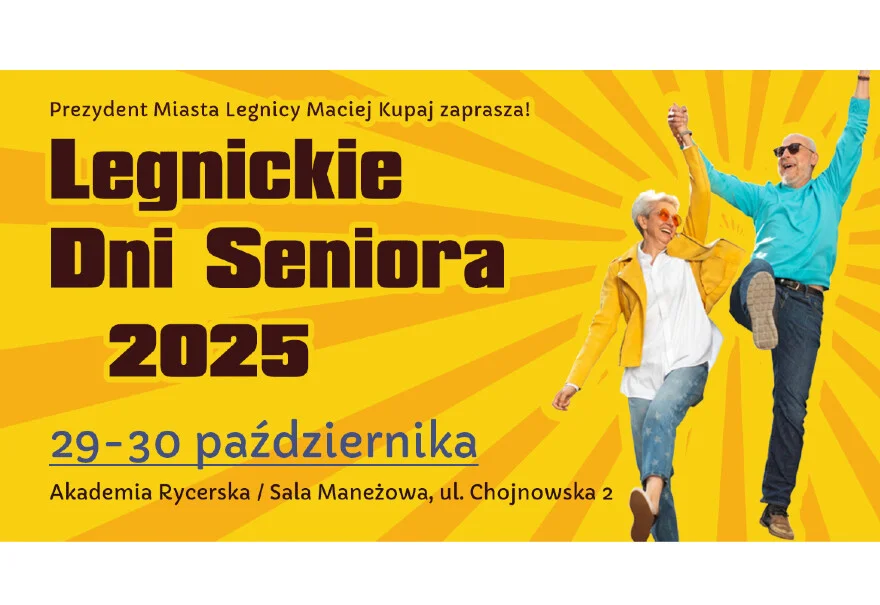 Zapraszamy na Legnickie Dni Seniora 2025!