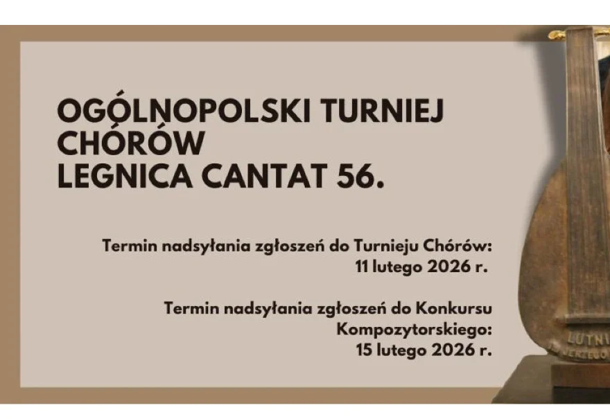 Legnica Cantat 2026: Rozpoczynamy nabór
