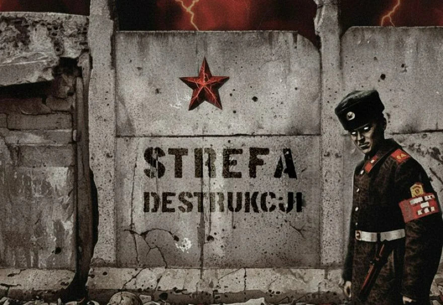 Okładka płyty Strefa Destrukcji – „Ekshumacja 1981–86”
