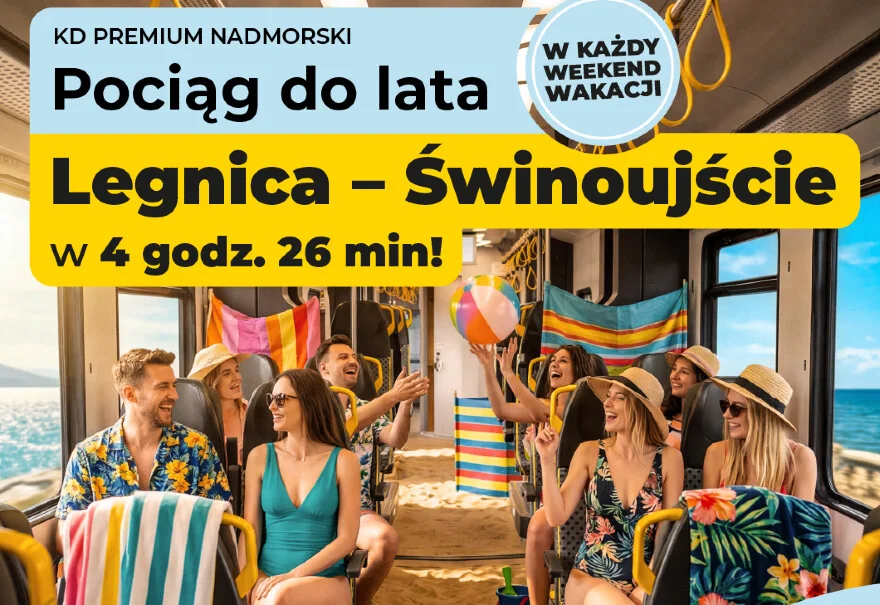 Z Legnicy na wybrzeże!